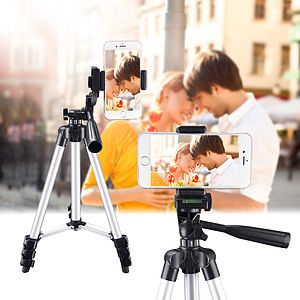 Camera Tripod with Carry Bag, Lightweight Travel Aluminum