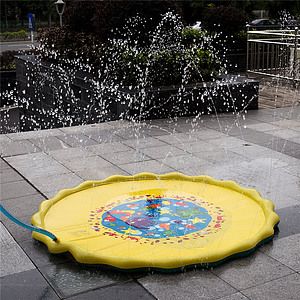 Splash Pad for Kids, Sprinkler Outdoor Summer Swimming Toys