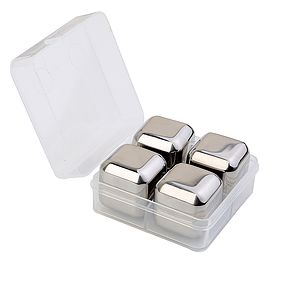 Stainless Steel Chilling Stone Reusable Ice Cube