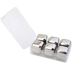 Stainless Steel Chilling Stone Reusable Ice Cube