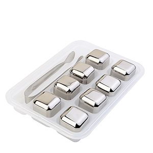 Stainless Steel Chilling Stone Reusable Ice Cube