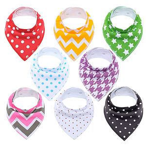 Baby Bandana Bibs Baby Boys Bibs for Drooling and Teething