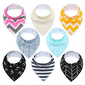 Baby Bandana Bibs Baby Boys Bibs for Drooling and Teething