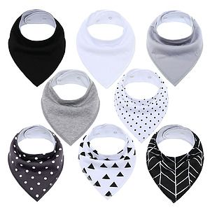 Baby Bandana Bibs Baby Boys Bibs for Drooling and Teething