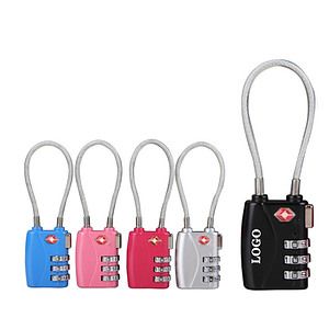TSA Compatible Travel Luggage Locks, Inspection Indicator