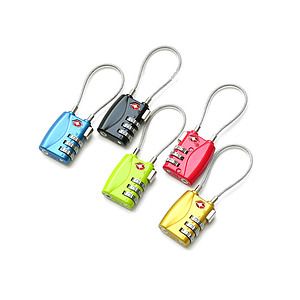 TSA Compatible Travel Luggage Locks, Inspection Indicator