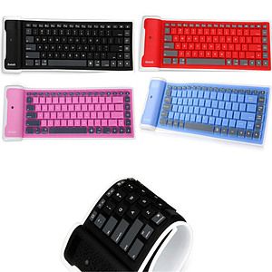 Wireless Bluetooth Keyboard Portable Waterproof Mini