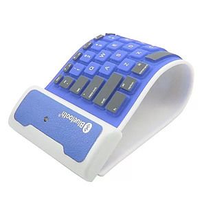 Wireless Bluetooth Keyboard Portable Waterproof Mini