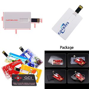 Customized Credit Card USB Flash Drive Thumb Personalized