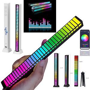 Upgraded Version Sound Activated RGB Light APP Controlled