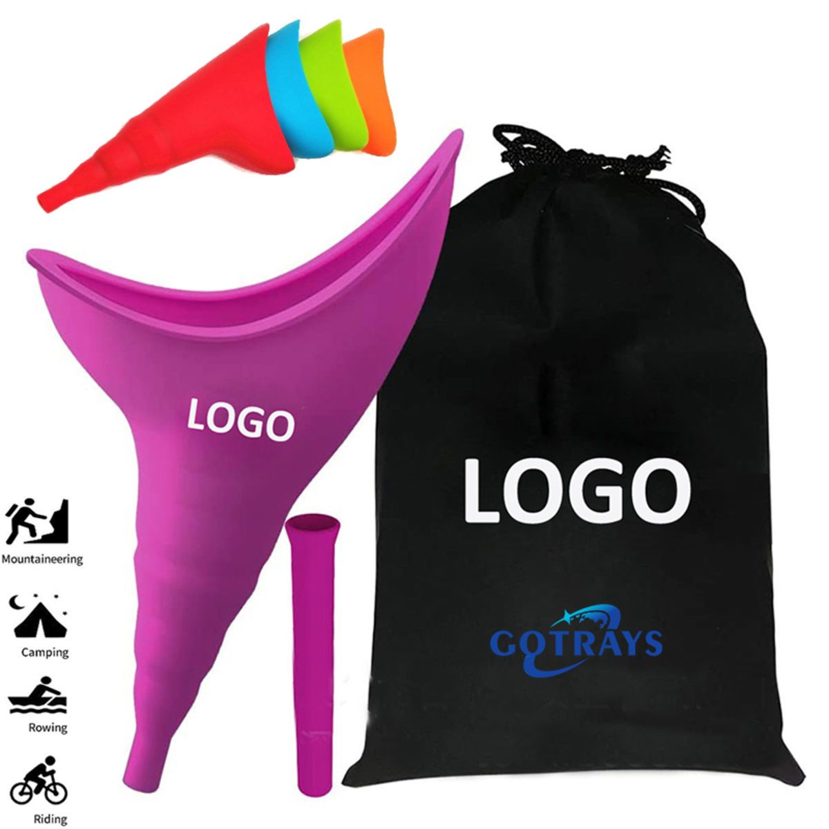 Female Urination Device,Silicone Pee Funnel for Women