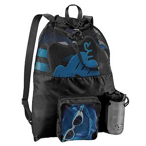 Beach Bag Folding Pouch Boxing Big Mesh Mummy Drawstring Backpack