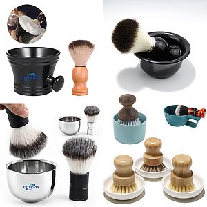 Bamboo Ergonomic Handle Bubble Up Ceramic Soap Dispenser