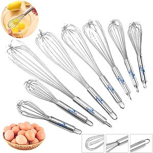 8-24 Stainless Steel Whisk Kitchen Balloon Kit for Cooking