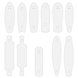 32 Land Surfing Skateboard P7 Truck Maple Complete Board