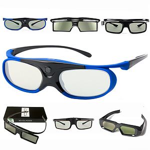 DLP 3D-Glass 144Hz Rechargeable 3D Active Shutter Glasses