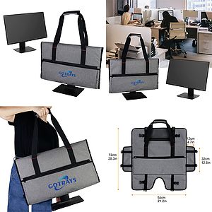 Travel Carrying Bag for Desktop Monitors and LCD Screen