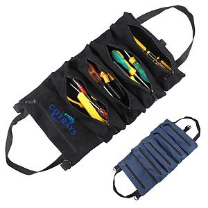 Super Multi-Purpose Tool Roll Up Bag Wrench Canvas Organizer