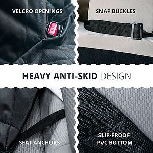 Pet Dog Hammock Car Seat Cover Mat Protector for Backseat