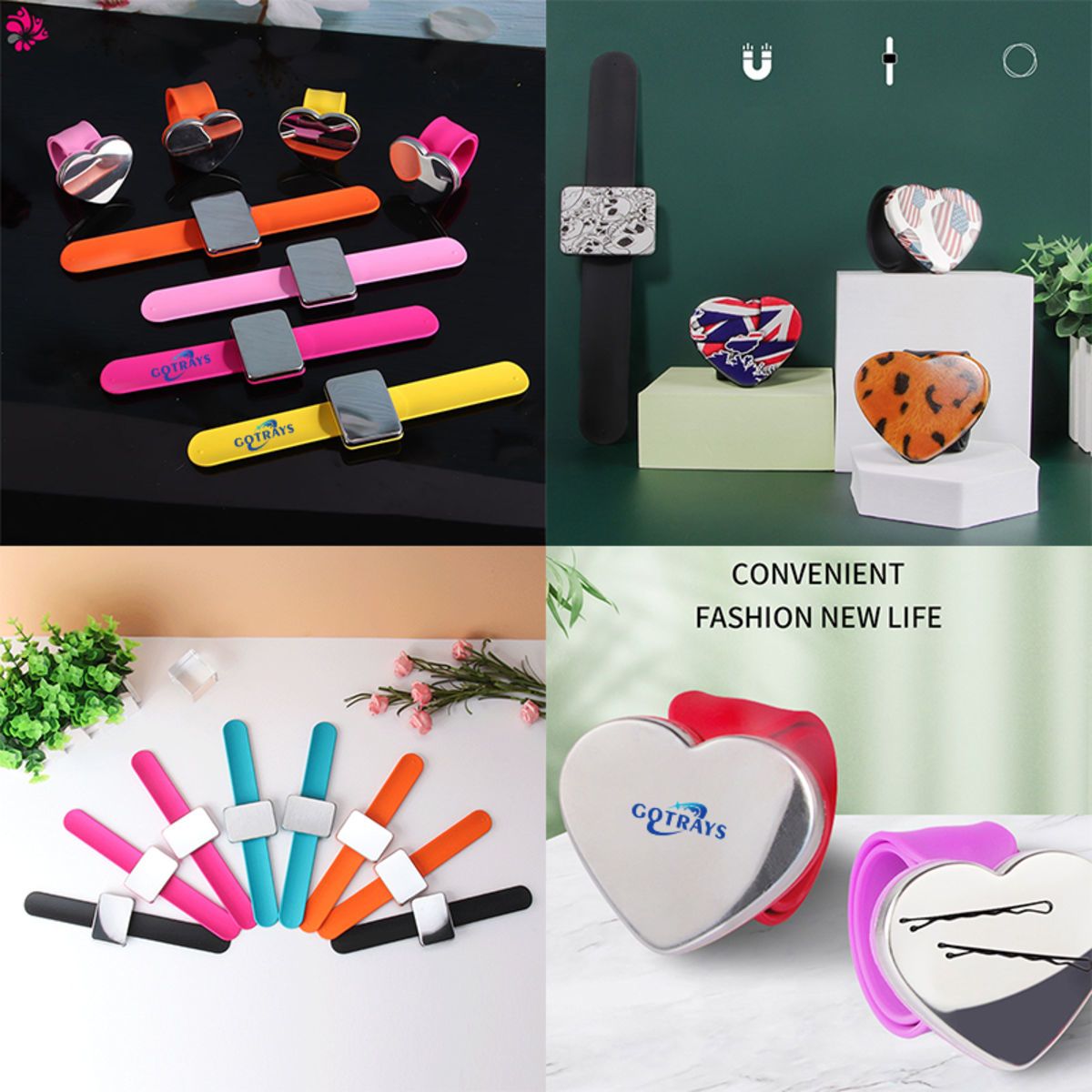 Magnetic Wrist Sewing Pincushion Pin Holder