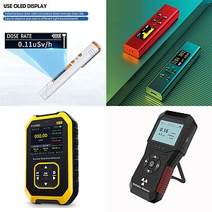 Geiger Counter Nuclear Radiation Detector Dosimeter with LCD