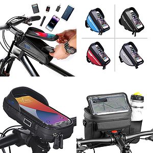 Waterproof BikeBicycle Phone Front Frame Tube Bag Pouch
