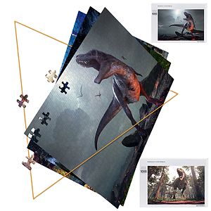 Custom Wooden Jigsaw Puzzle Funny Picture Puzzles Gift 3005001000 Pieces