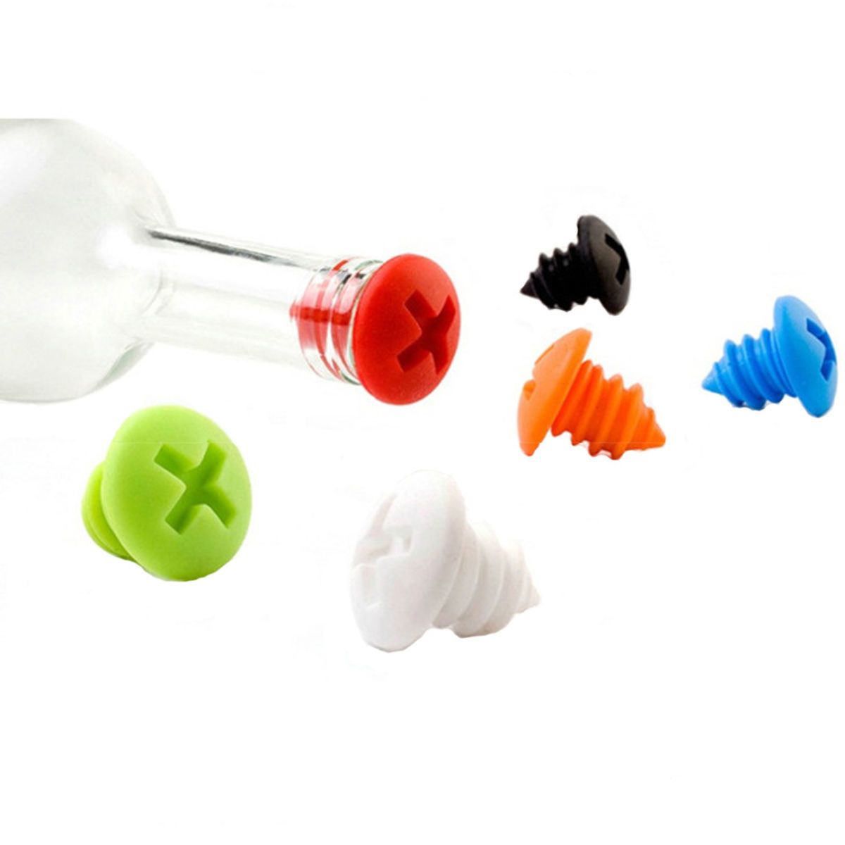 Silicone Reusable Wine Bottle Plug Stopper