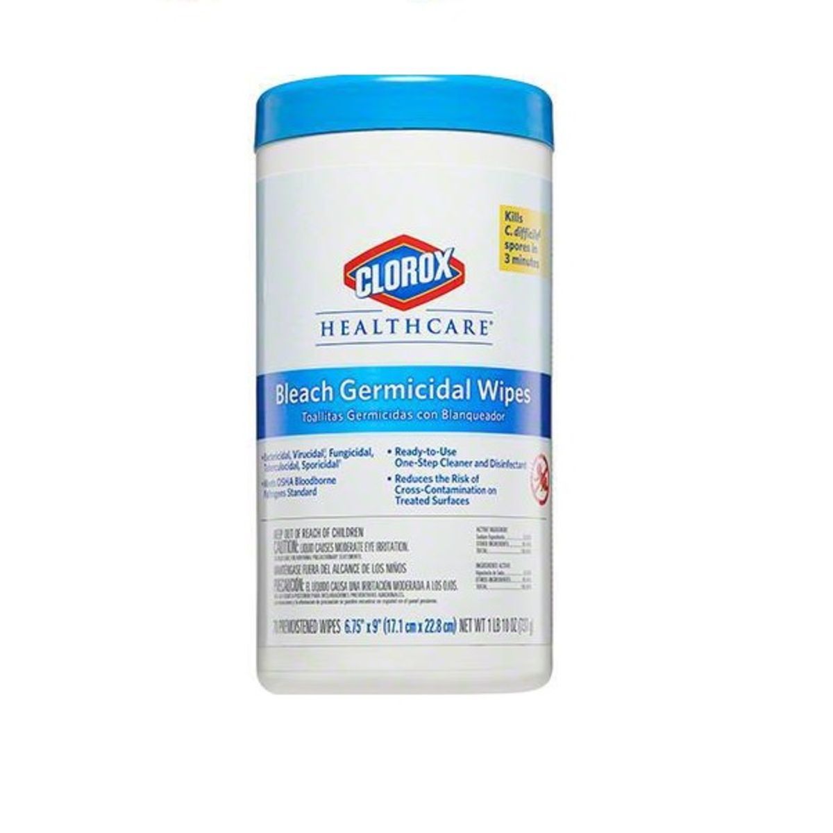 Clorox bleach wipes 70 count Corporate Specialties