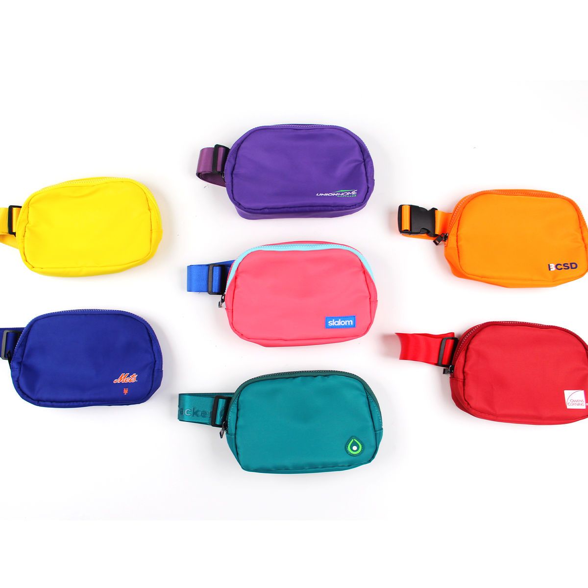 Lululemon-Style Custom Belt Bags — Spirit Factory Promotional Products