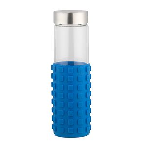 20 oz Silicone Grip Square Bottle