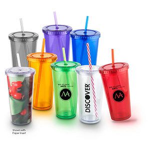 20 oz Venti Slurpy with Matching Lid & Straw Tumbler