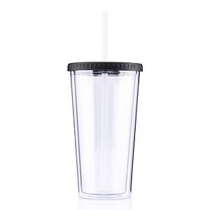 20 oz Venti Slurpy Clear with Solid Lid Tumbler