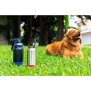32 oz Growler Bottle w/Silicone Bowl