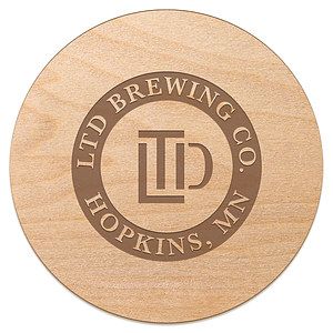 Wood Coasters (3.5) Round