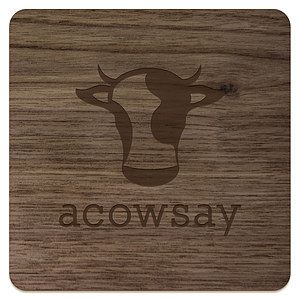 Wood Coasters (3.5) Square