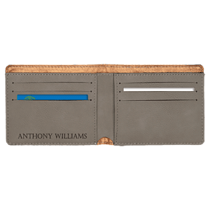 Leatherette Bifold Wallet
