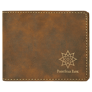 Leatherette Bifold Wallet