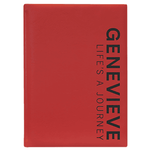 Leatherette Journal-Lined Paper