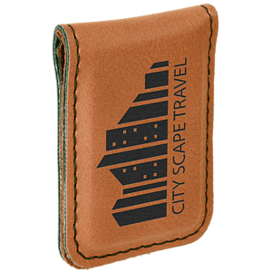 Leatherette Money Clip