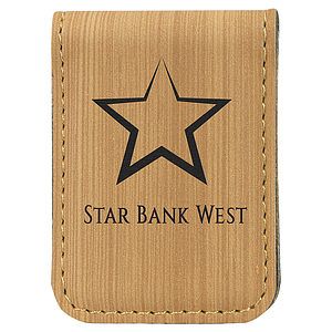 Leatherette Money Clip