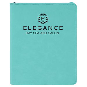 Leatherette Padfolio with Zipper