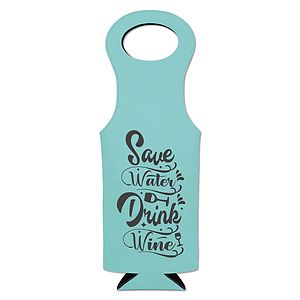 Leatherette Wine Bag