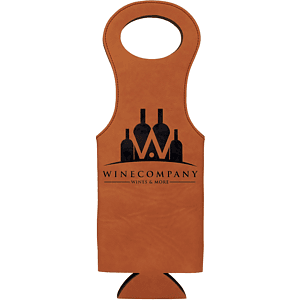 Leatherette Wine Bag