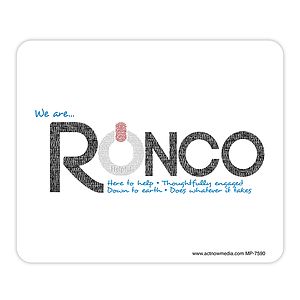 Mouse Carpet Heavy-Duty Fabric Mouse Pad (7 12x9x316)