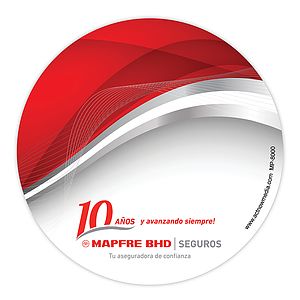 Mouse Carpet Heavy-Duty Fabric Mouse Pad (8x18) Round