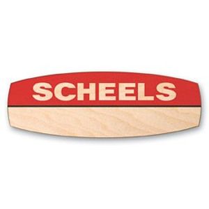 Screened Wood Badges