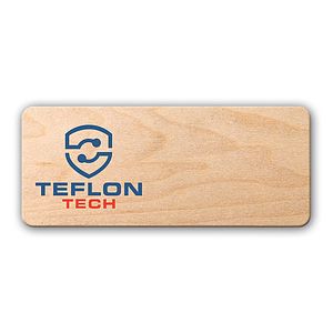 Sublimated Wood Badges