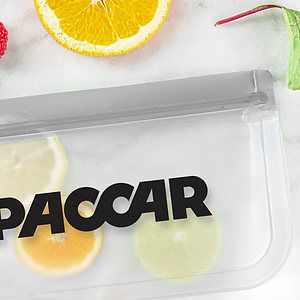 Slim Reusable PEVA Lunch Pouch