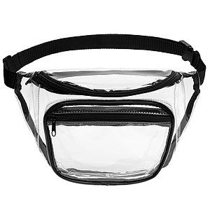 Clear PVC Fanny Pack with Dual Pockets  Large